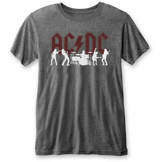 AC/DC Burnout T-Shirt: Silhouettes