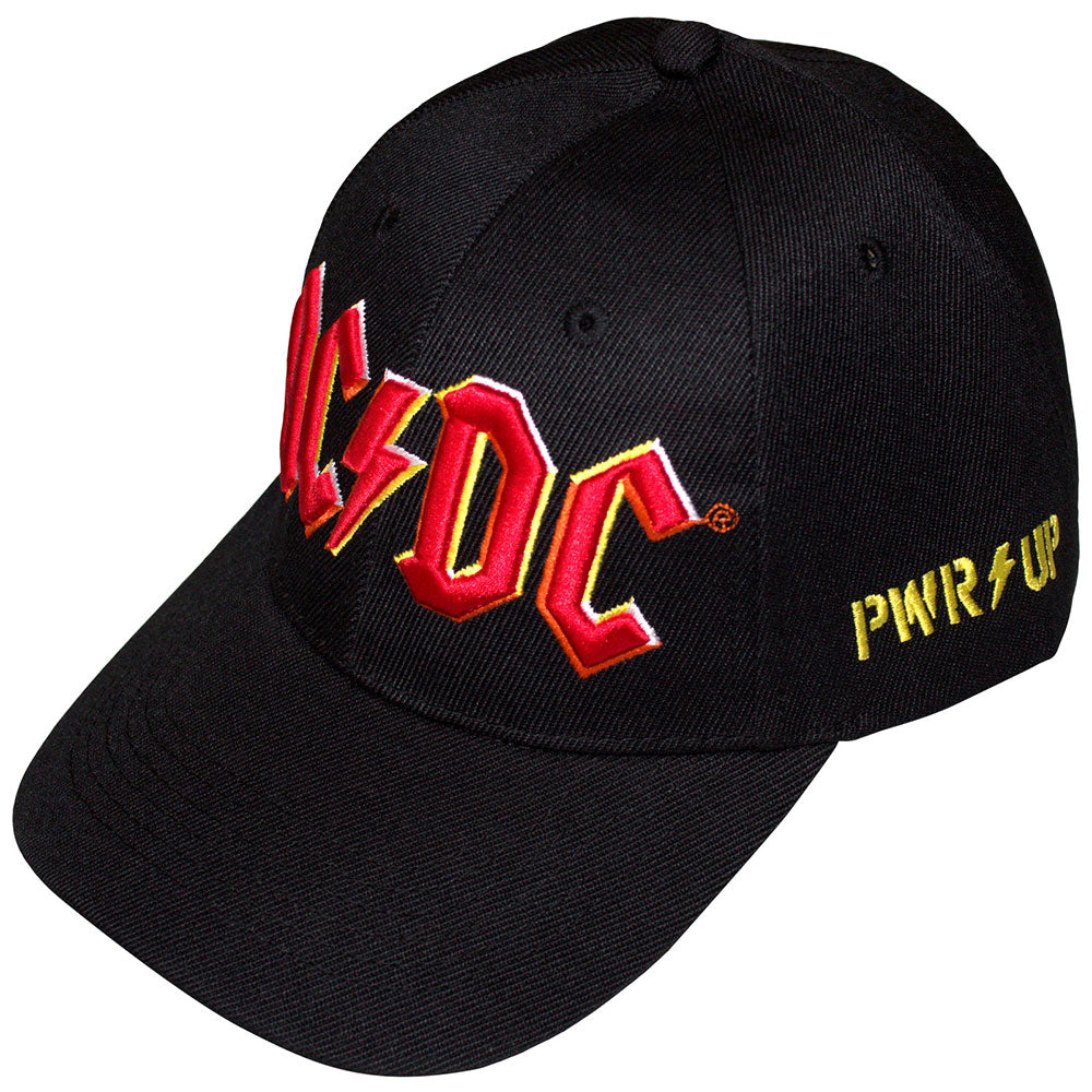 AC/DC Baseball Cap: PWR-UP & Logo