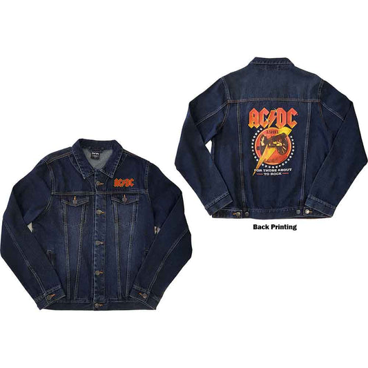 AC/DC Denim Jacket: About To Rock