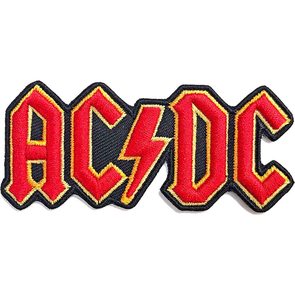 AC/DC Patch: Cut Out 3D Logo