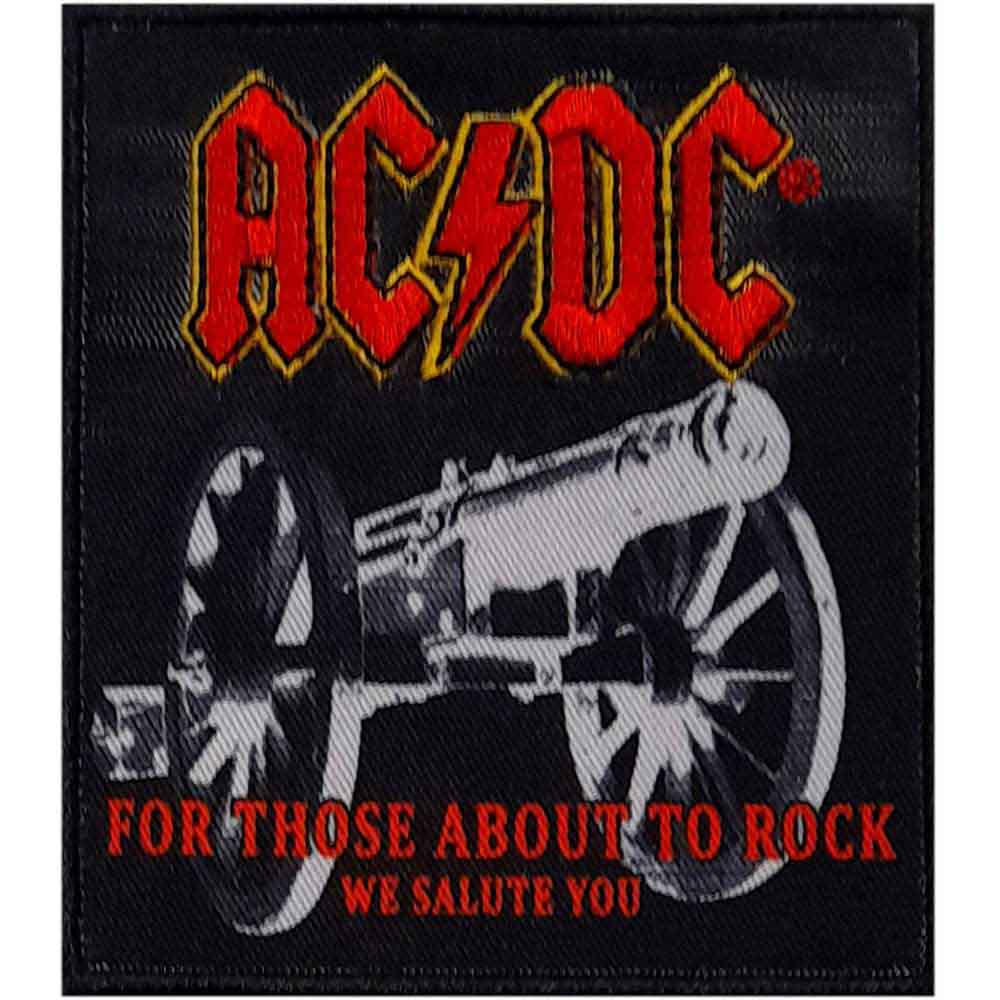 AC/DC Patch: Canon Woven Logo