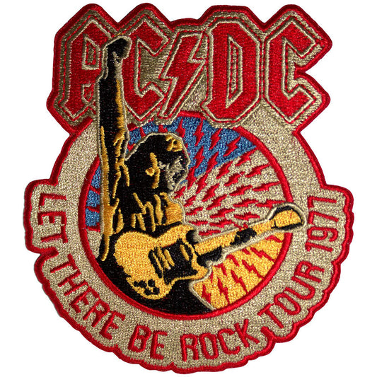 AC/DC Patch: Let There Be Rock Tour 1977