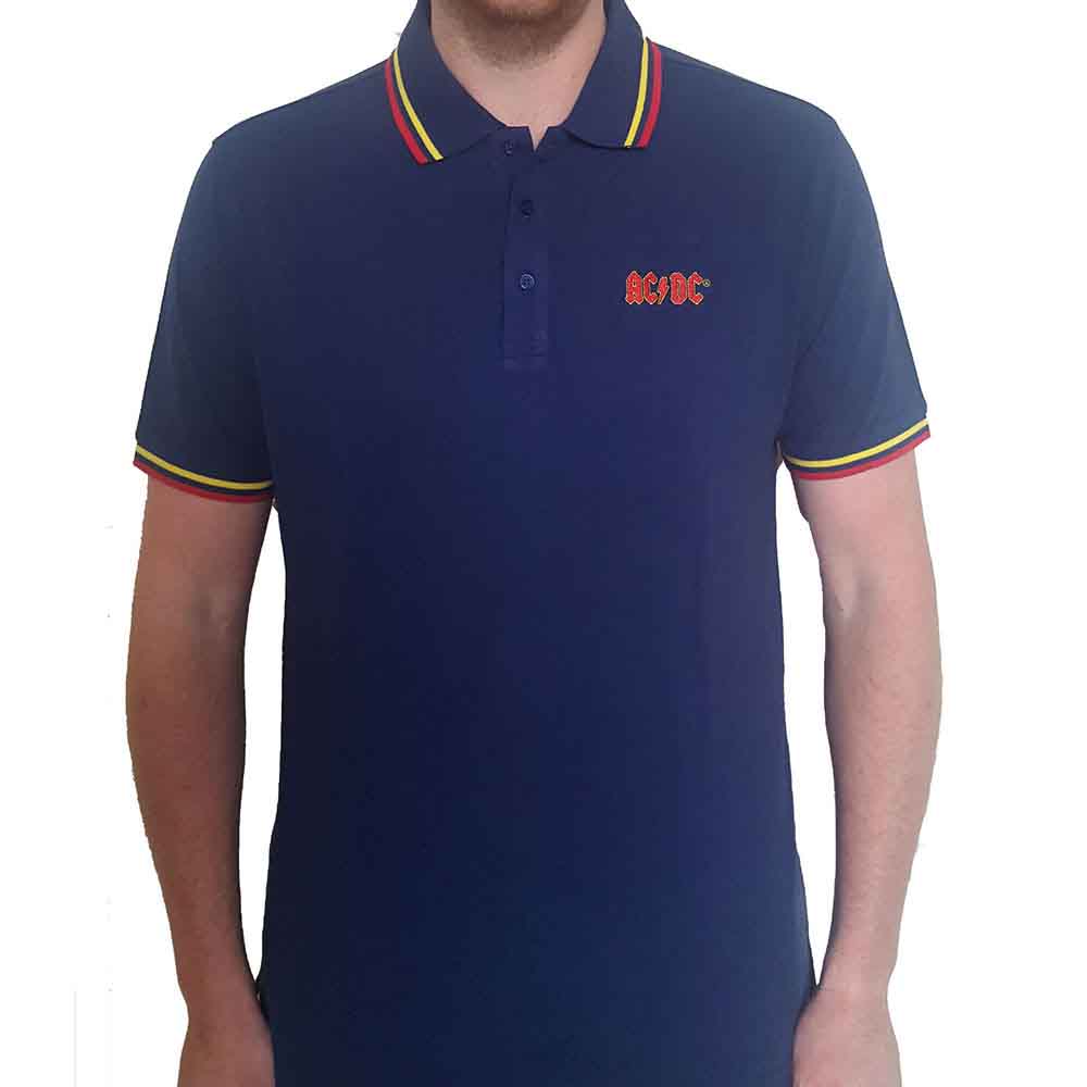 AC/DC Polo Shirt: Classic Logo