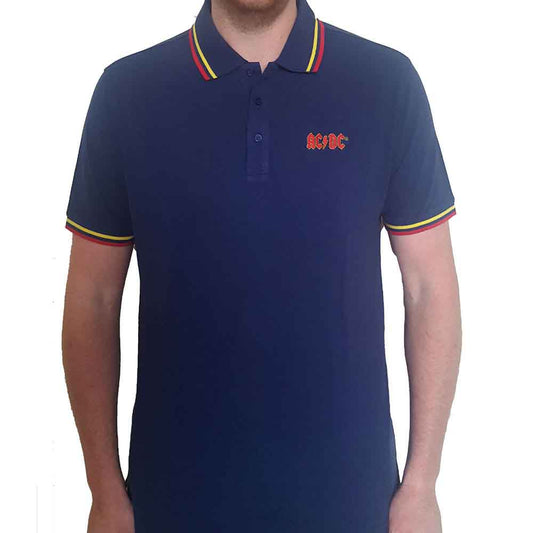 AC/DC Polo Shirt: Classic Logo