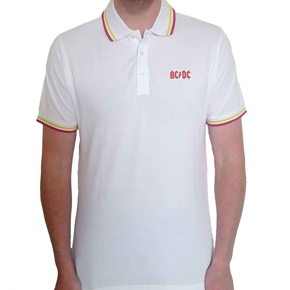 AC/DC Polo Shirt: Classic Logo