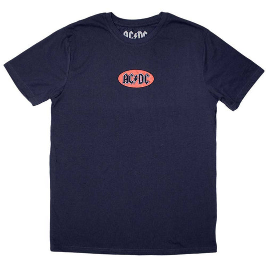 AC/DC T-Shirt: Mini Oval Logo