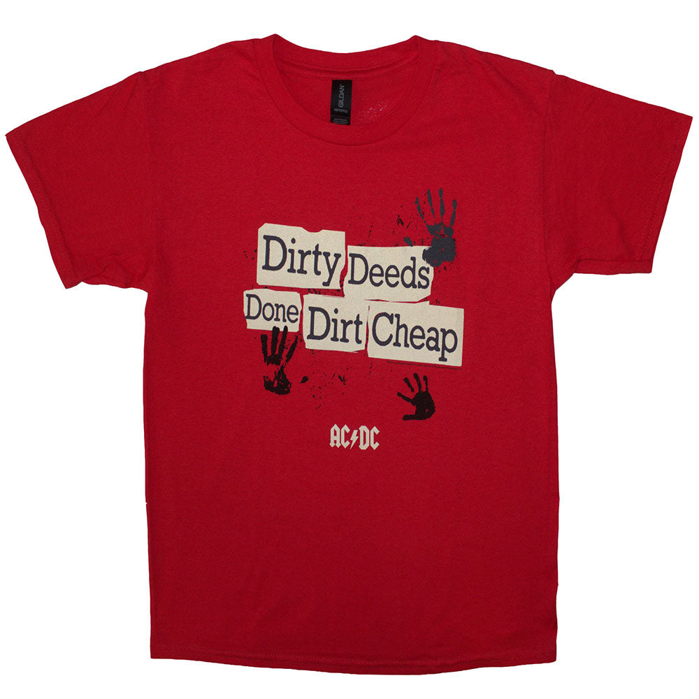AC/DC T-Shirt: Dirty Deeds Done Dirt Cheap