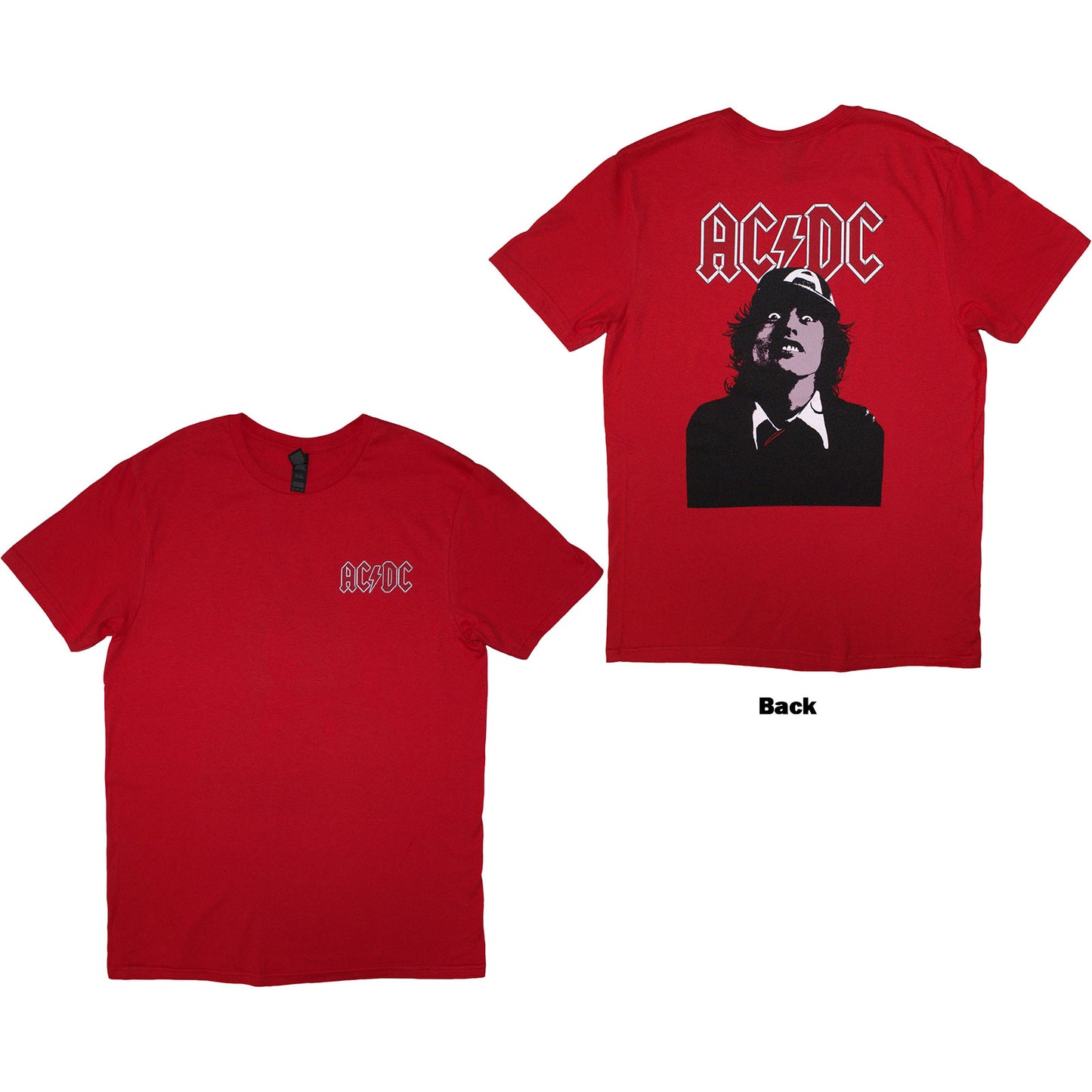 AC/DC T-Shirt: Mini Logo / Lock Up Your Daughters