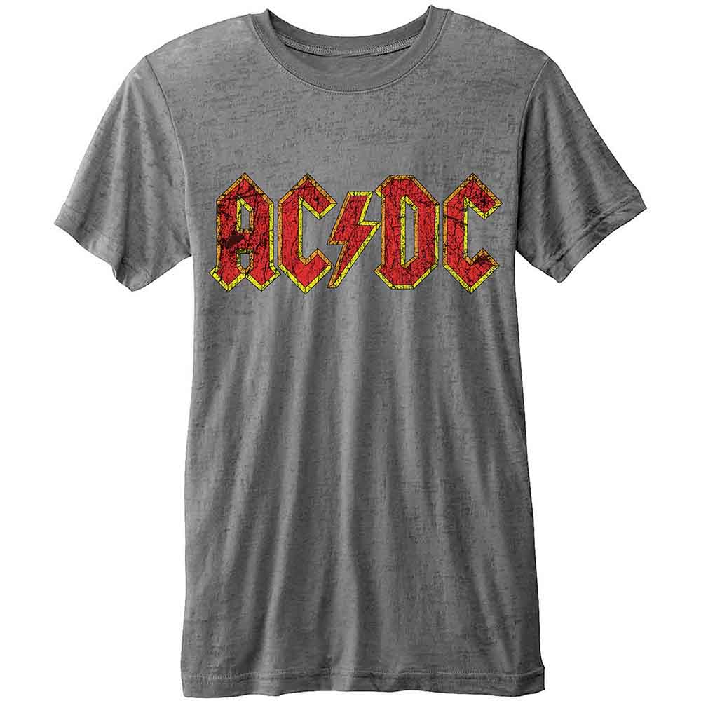 AC/DC Burnout T-Shirt: Classic Logo