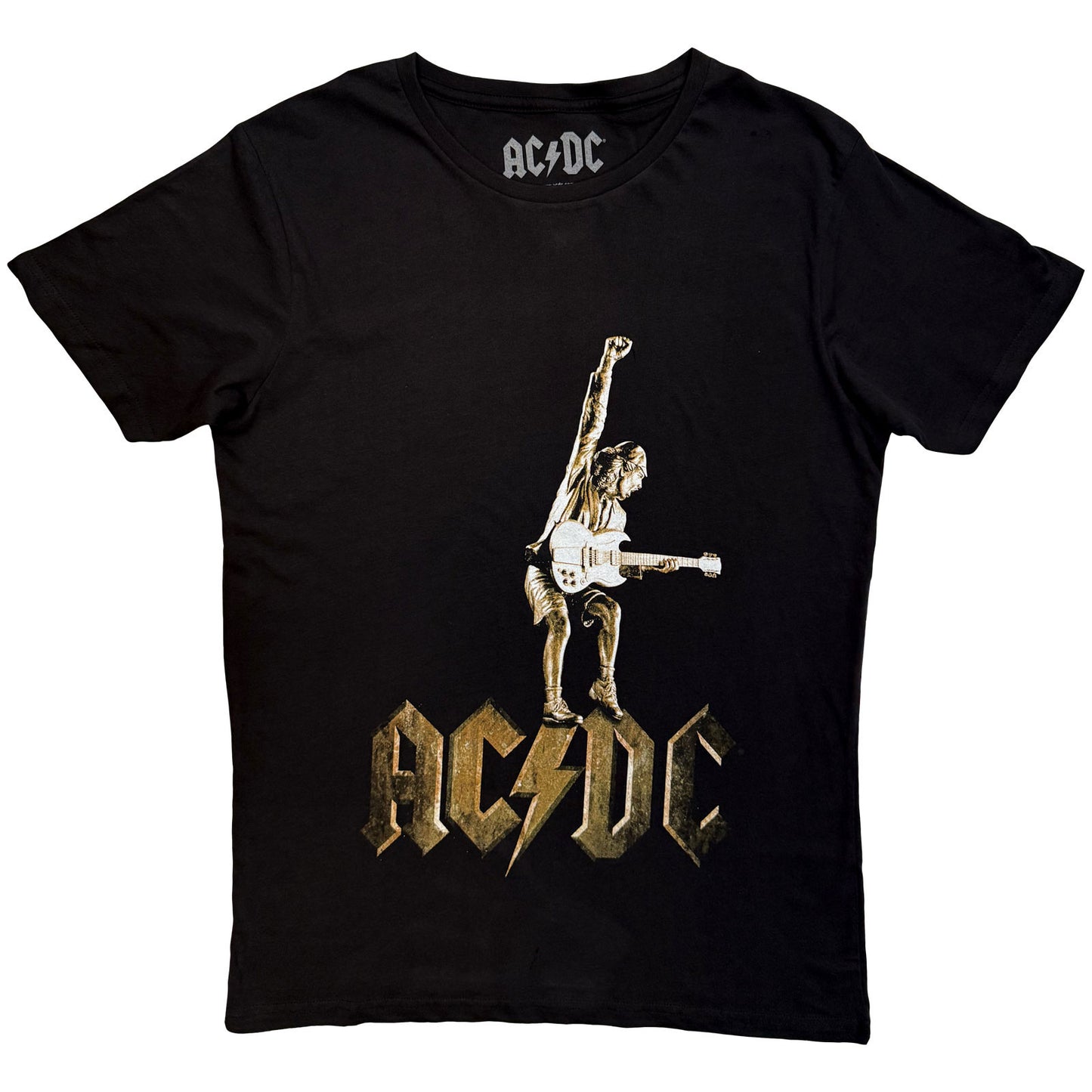 AC/DC T-Shirt: Angus Statue