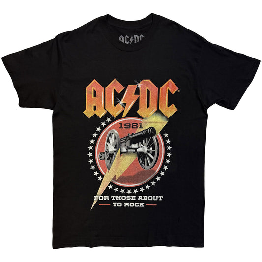 AC/DC T-Shirt: For Those About To Rock 81
