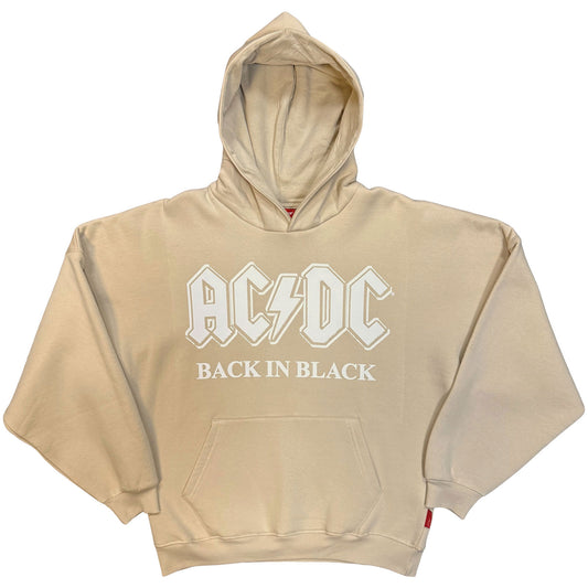 AC/DC Ladies Unplugged Pullover Hoodie: Back In Black