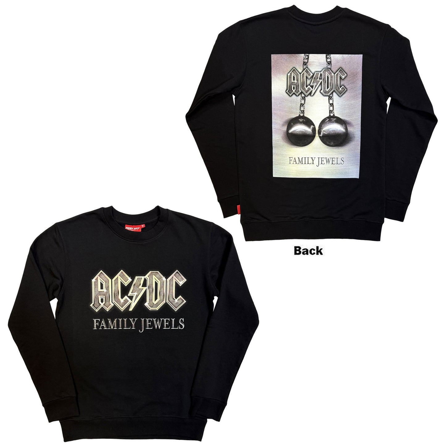 AC/DC Unplugged Sweatshirt: Family Jewels