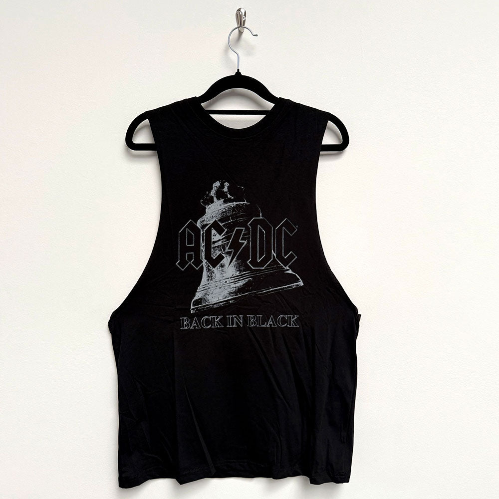 AC/DC Vest T-Shirt: Back In Black Bell