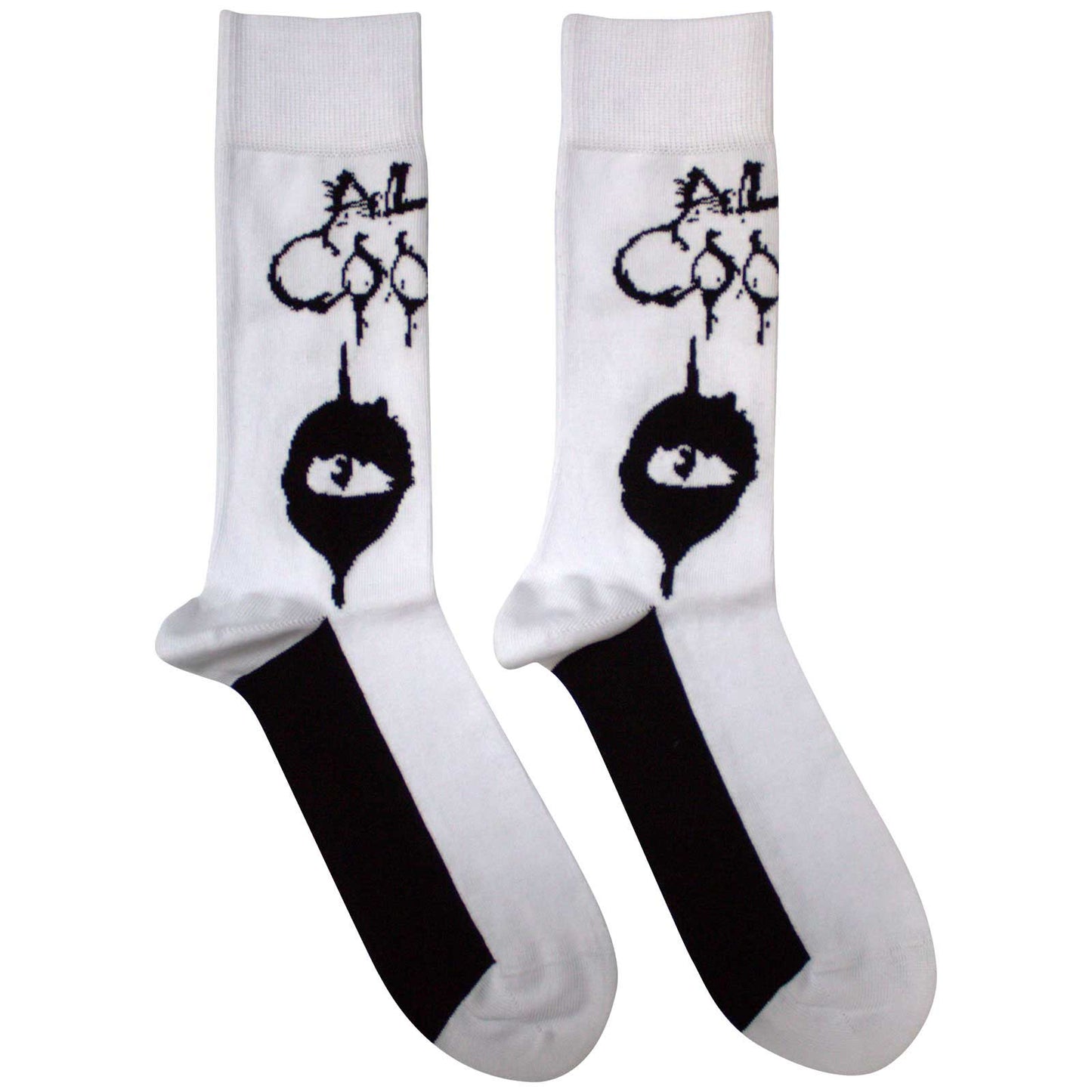 Alice Cooper Socks: Eyes