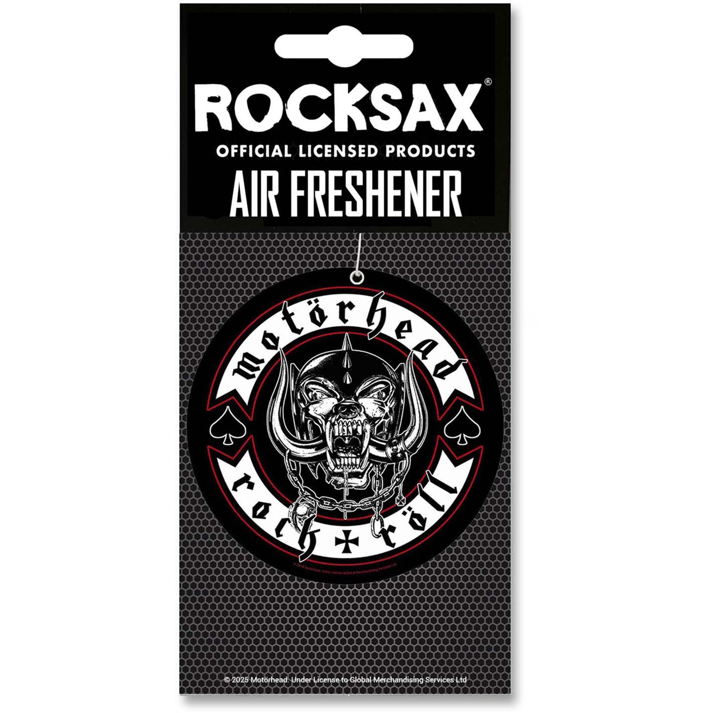 Motorhead Air Freshener: Rock + Roll