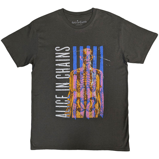 Alice In Chains Stone Wash T-Shirt: Skeletal