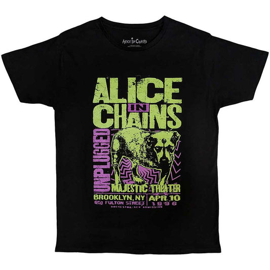 Alice In Chains T-Shirt: Unplugged Dog