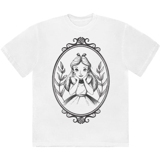 Disney T-Shirt: Alice In Wonderland - Alice Pose Border