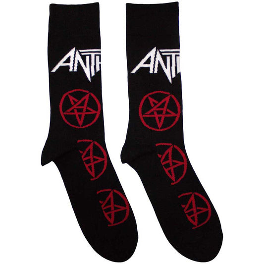 Anthrax Socks: Pentathrax Pattern