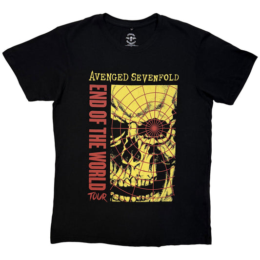 Avenged Sevenfold Premium Carbon T-Shirt: End Of The World Tour
