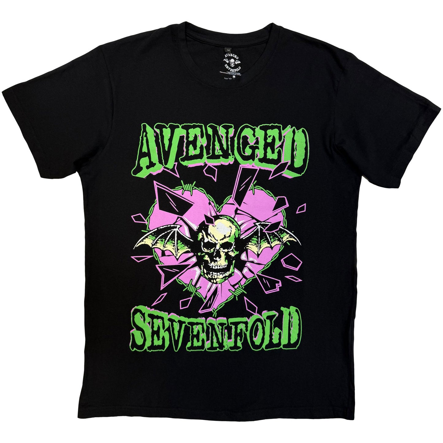 Avenged Sevenfold Carbon T-Shirt: Heart Break