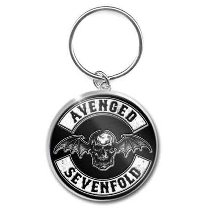 Avenged Sevenfold Keychain: Deathbat Crest