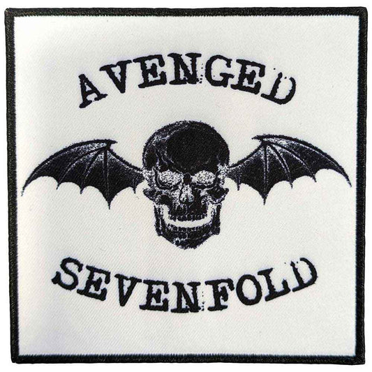 Avenged Sevenfold Patch: Classic Deathbat Negative