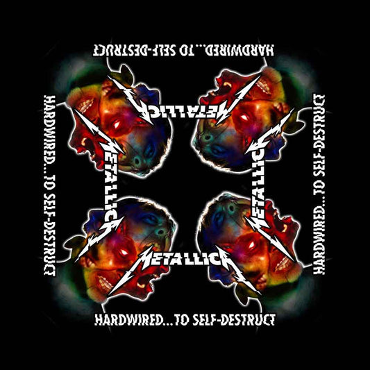 Metallica Bandana: Hardwired to Self Destruct