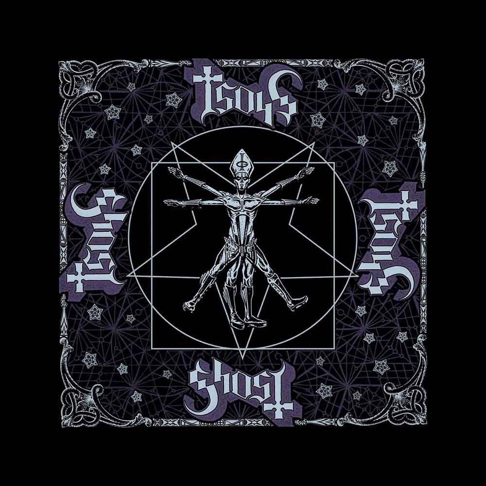 Ghost Bandana: Vitruvian Ghost