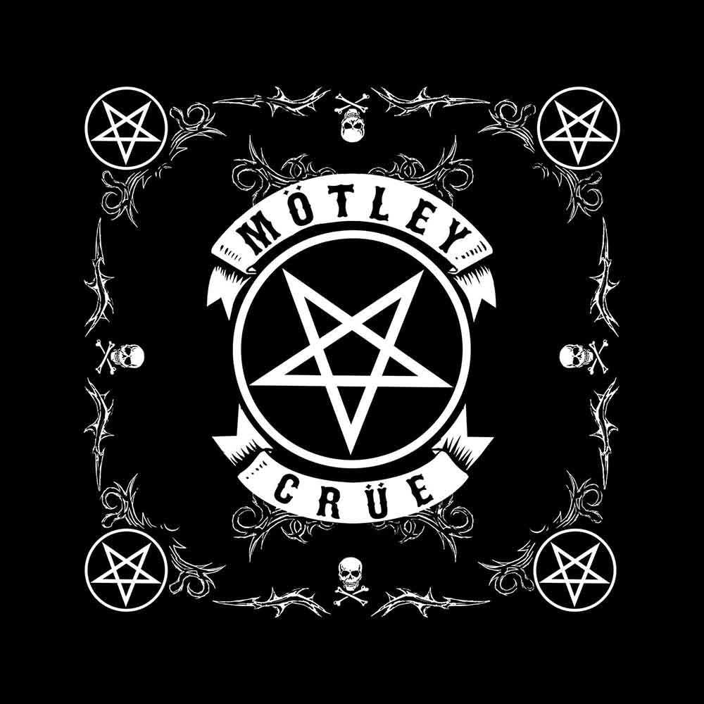 Motley Crue Bandana: Pentagram