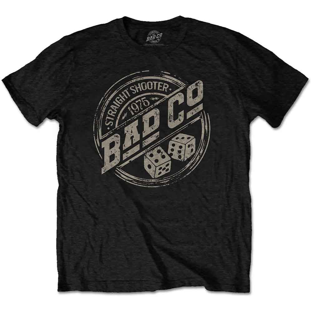 Bad Company T-Shirt: Straight Shooter Roundel