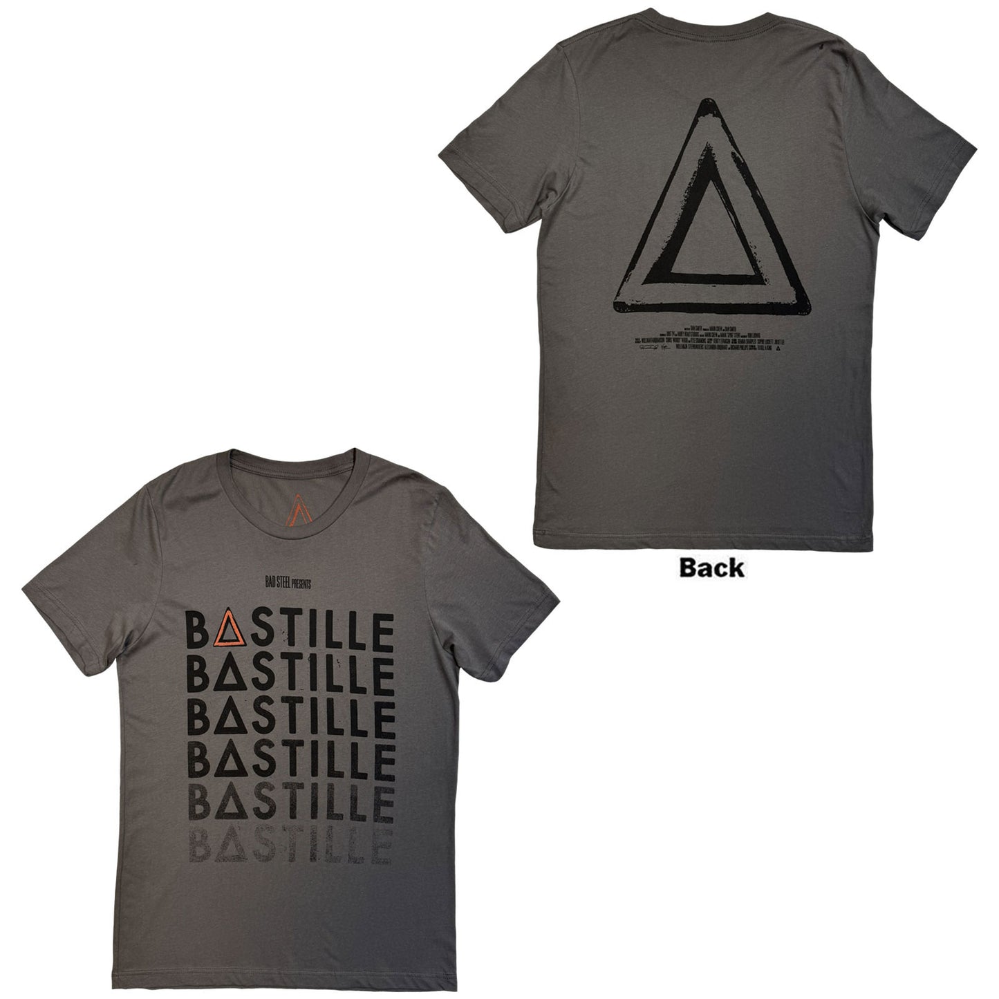 Bastille T-Shirt: Repeat Logo
