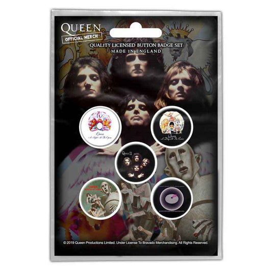 Queen Badge: Early Albums