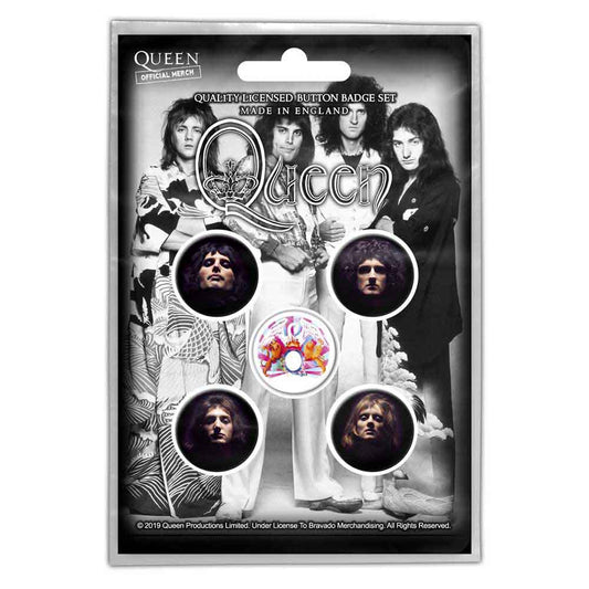 Queen Badge: Faces
