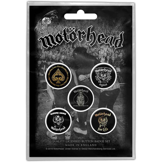 Motorhead Badge: Clean Your Clock