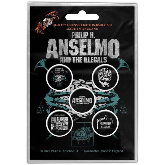 Philip H. Anselmo & The Illegals Badge: Brain