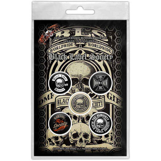 Black Label Society Badge: Worldwide