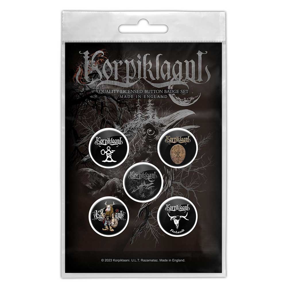 Korpiklaani Badge: Raven