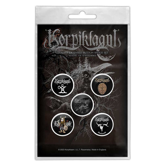 Korpiklaani Badge: Raven