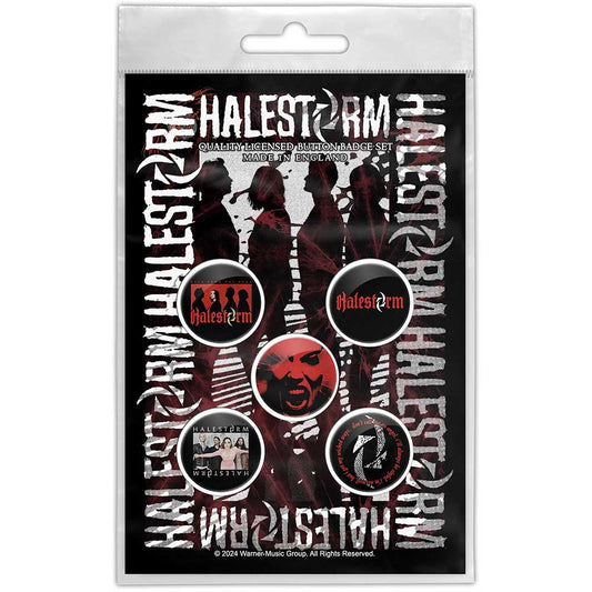 Halestorm Badge: Portrait
