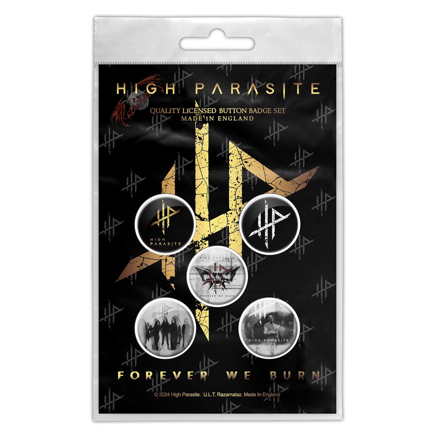 High Parasite Badge: Forever We Burn