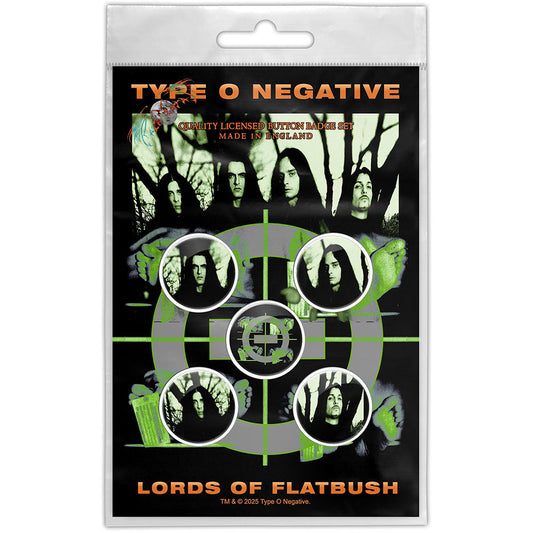 Type O Negative Badge: Lords Of Flatbush