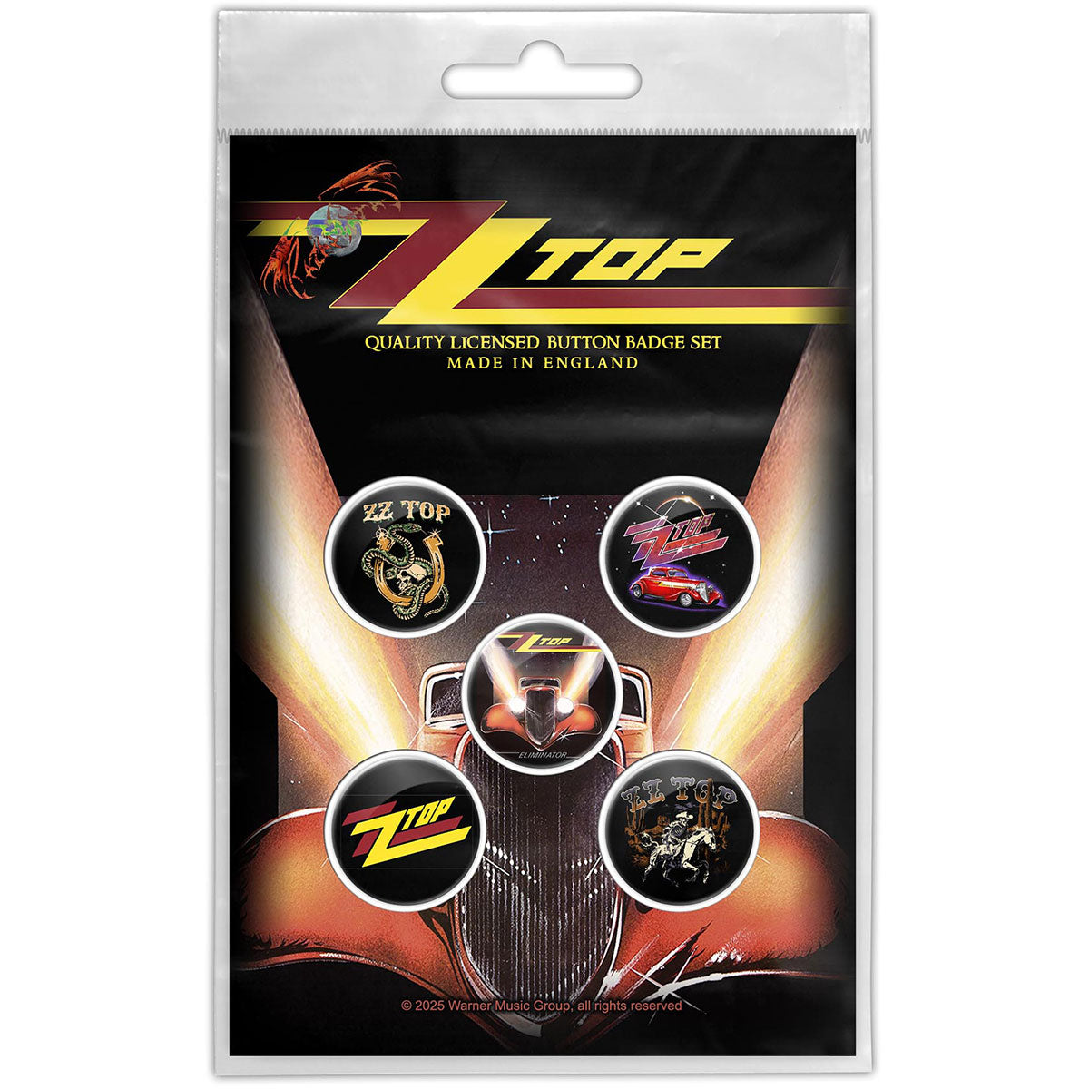 ZZ Top Badge: Eliminator
