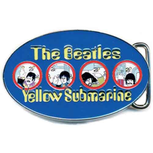 The Beatles Belt Buckle: Yellow Submarine Portholes
