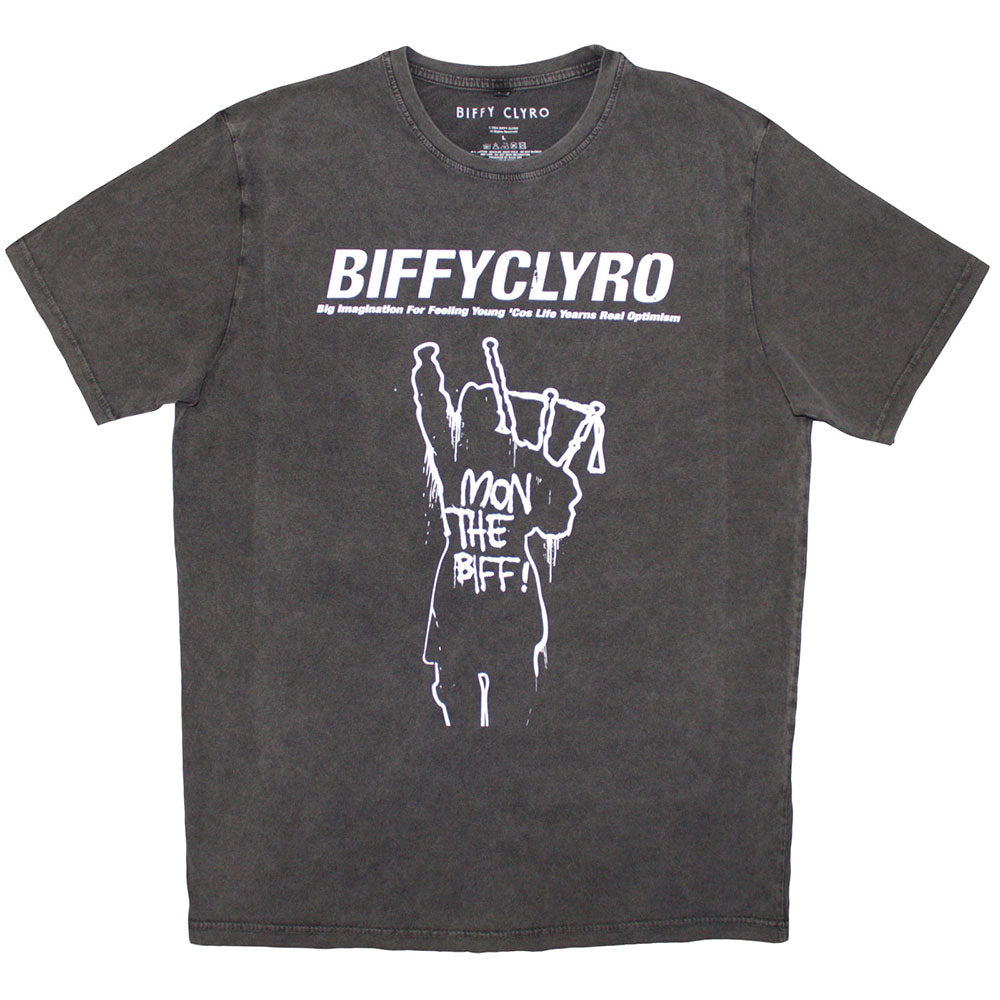 Biffy Clyro Stone Wash T-Shirt: Big Imagination