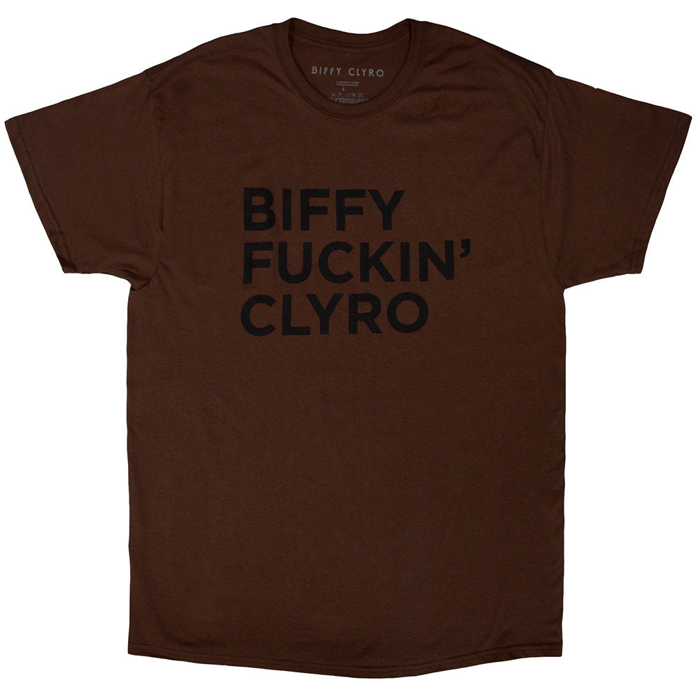 Biffy Clyro T-Shirt: Biffy Fucking Clyro