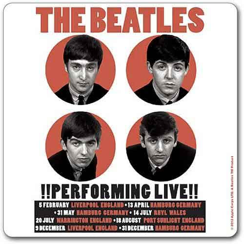 The Beatles Coaster: 1962 Performing Live
