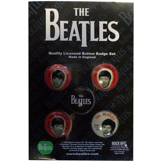The Beatles Badge: Vintage Portraits