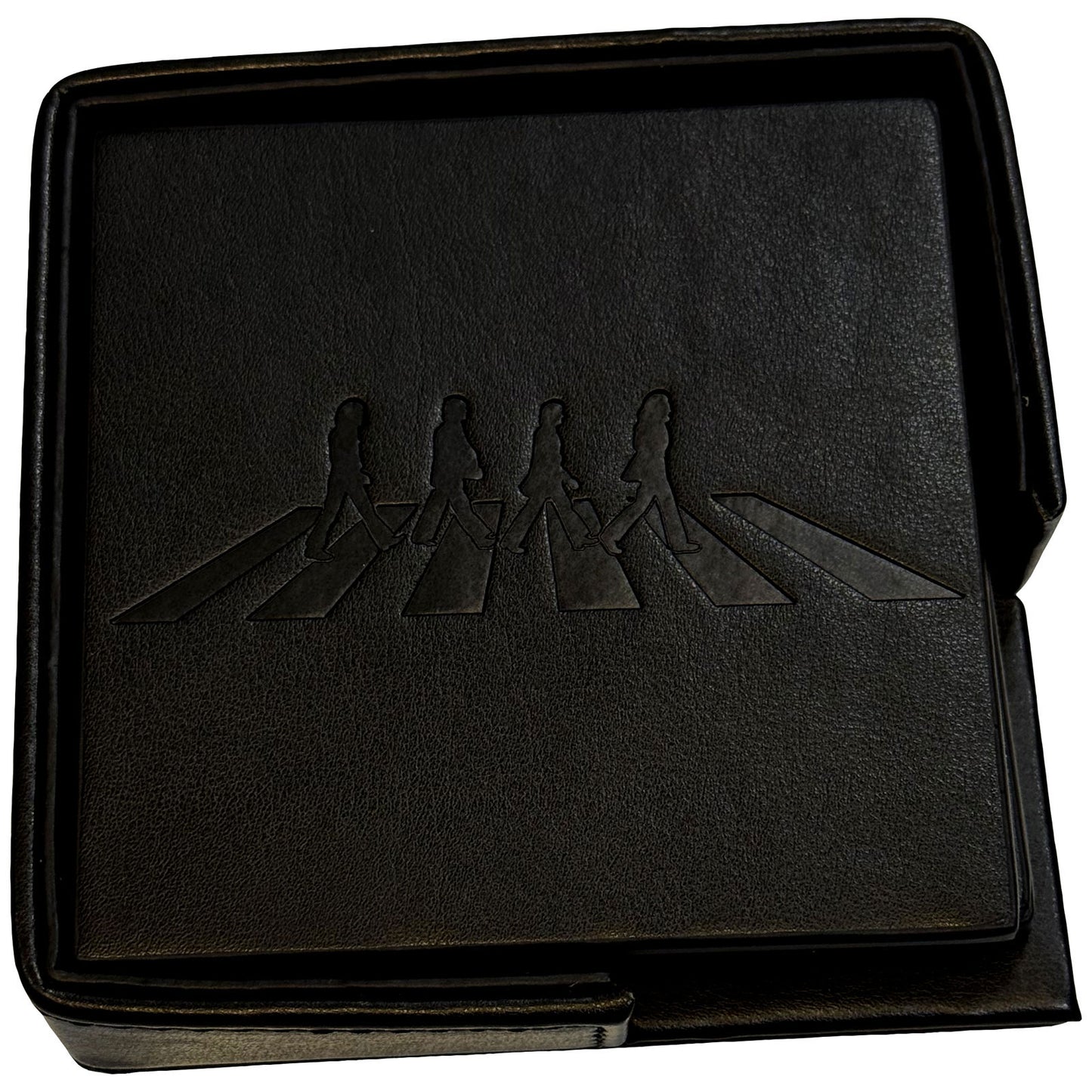 The Beatles 4-Piece Coaster Set: Crossing